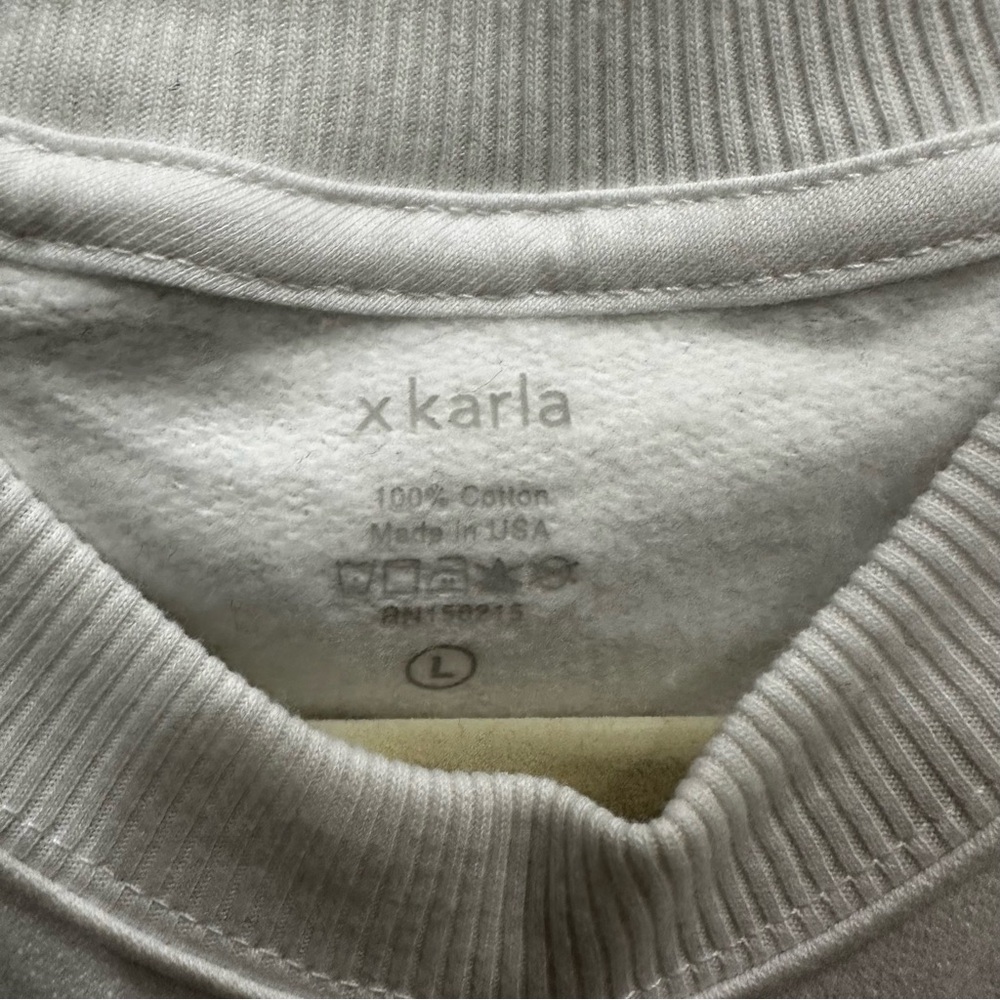 Revolve x Karla The Cropped Sweatshirt - Picture 7 of 11